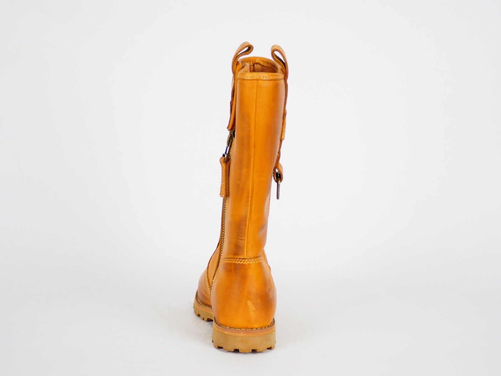 Girls Timberland Asphalt Trail 80749 Tan Leather Tall Winter Boots