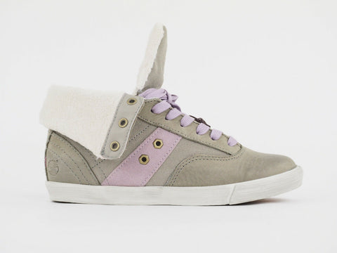 Womens Timberland Earthkeepers Glastenbury Roll Top 8447A Grey Leather Trainers - London Top Style