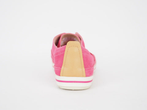 Womens Timberland EK Casco Bay 8847R Pink Leather Laceless Casual Light Shoes