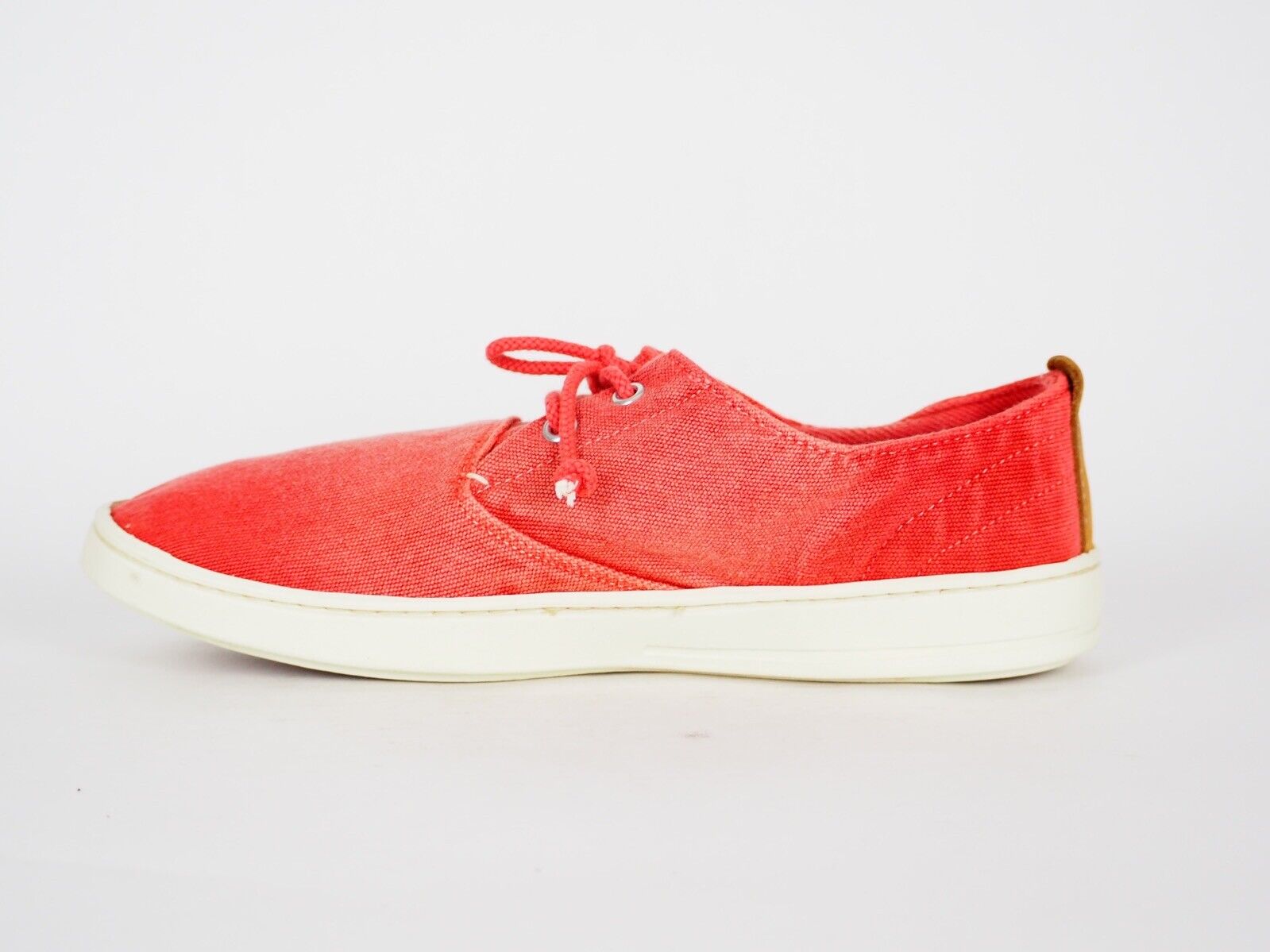 Mens Timberland EK Hoksthand 9336B Red Canvas Oxford Trainers UK 8 - London Top Style