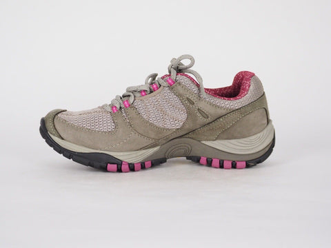Womens Timberland Lionshed GTX 56678 Grey / Pink Casual Hikers Low Hiking Shoes