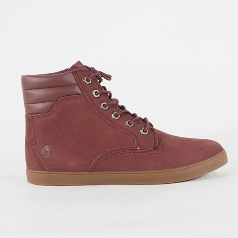 Womens Timberland Dausette A1ZX4 Burgundy Leather Lace Casual Walking Boots