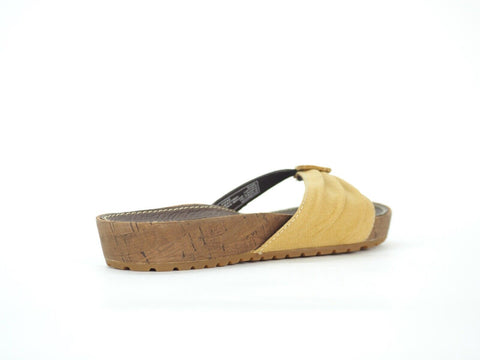 Womens Timberland Estela Thong 24692 Tan Leather Casual Light Summer Flip Flops