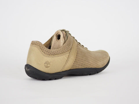 Womens Timberland Kushiro 67385 Putty Leather Lace Up Oxford Trainers