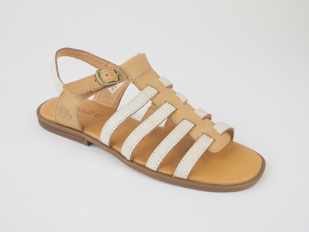 Womens Timberland Sheafe A1G5T Croissant Leather Fisherman Sandals