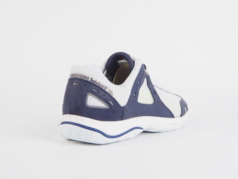 Womens Timberland Formentor Oxford 27642 White Navy Leather Exercise Trainers - London Top Style