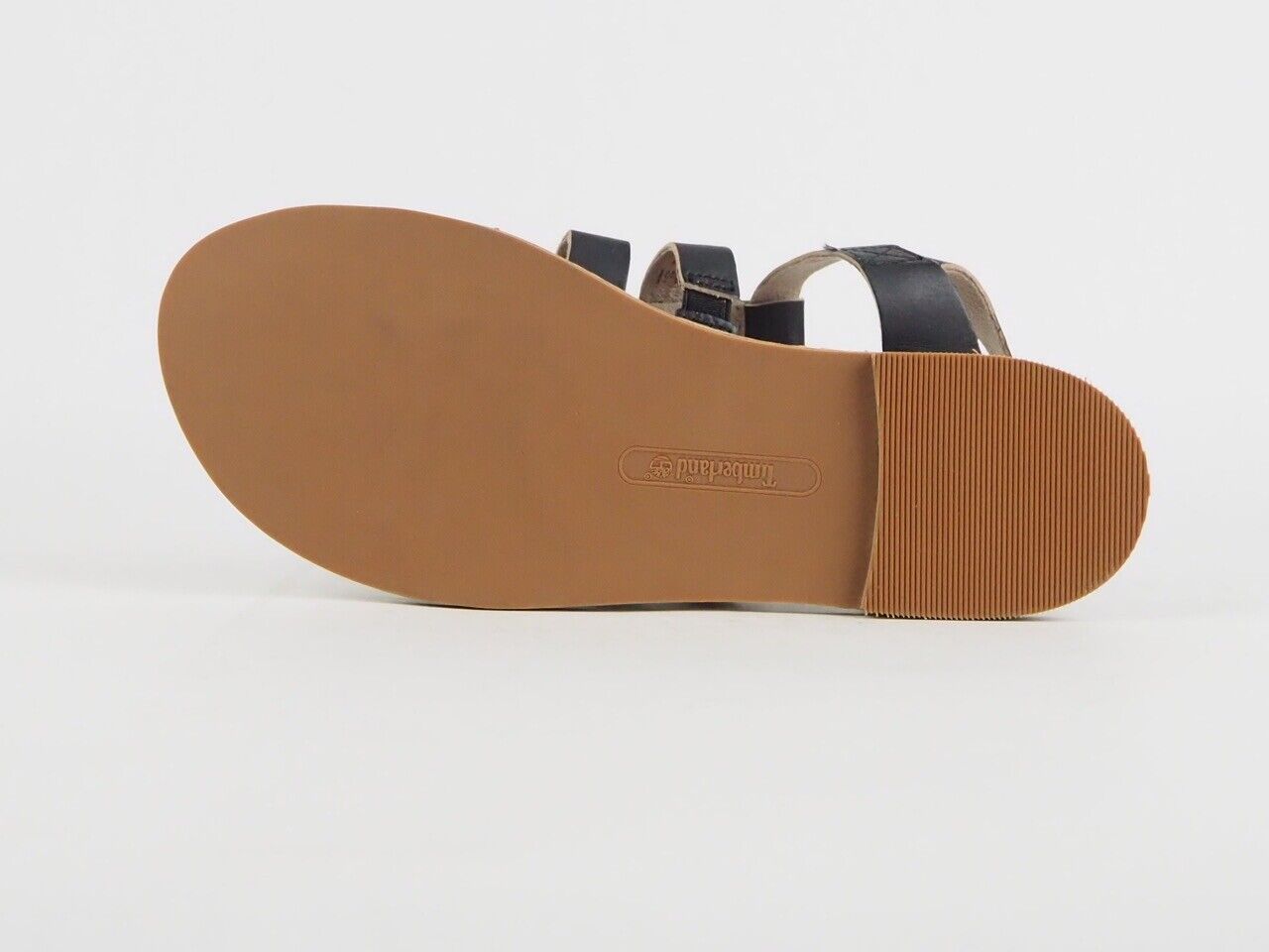 Womens Timberland Ek Sheafe Fisherman 8165B Black Leather Buckle Sandals