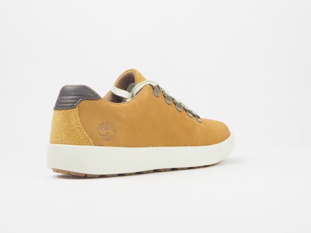 Mens Timberland Ashwood Park Alpine Oxford A23S2 Wheat Leather Lace Up Trainers - London Top Style