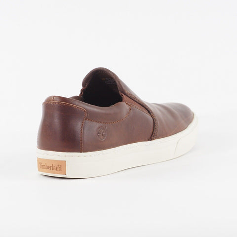 Mens Timberland Earthkeepers A12F6 Brown Casual Leather Slip On Walking Shoes