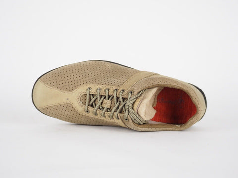 Womens Timberland Kushiro 67385 Putty Leather Lace Up Oxford Trainers