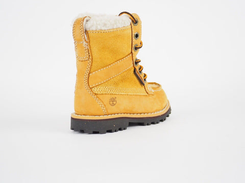 Boys Girls Timberland Classic 39875 Wheat Leather Shoes Infant Winter Boots