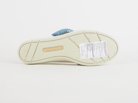Womens Timberland Earthkeepers Casco Bay MJ 3956R Beige Leather Slip On Loafers
