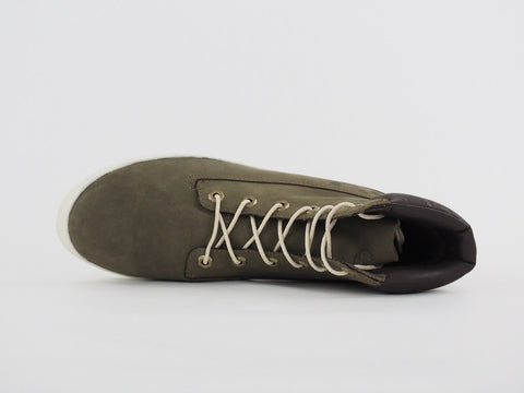 Womens Timberland EK 6 Inch Glastenbury 8057B Dark Olive Leather Chukka Boots