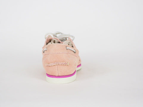 Womens Timberland Marin 8345B Light Pink Leather Flats Casual Boat Shoes UK 5