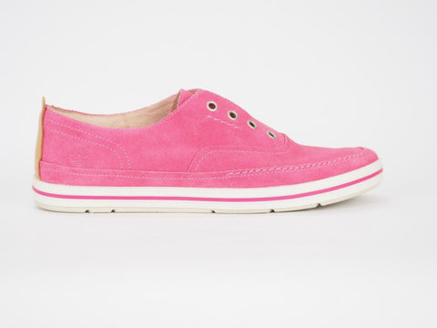 Womens Timberland EK Casco Bay 8847R Pink Leather Laceless Casual Light Shoes