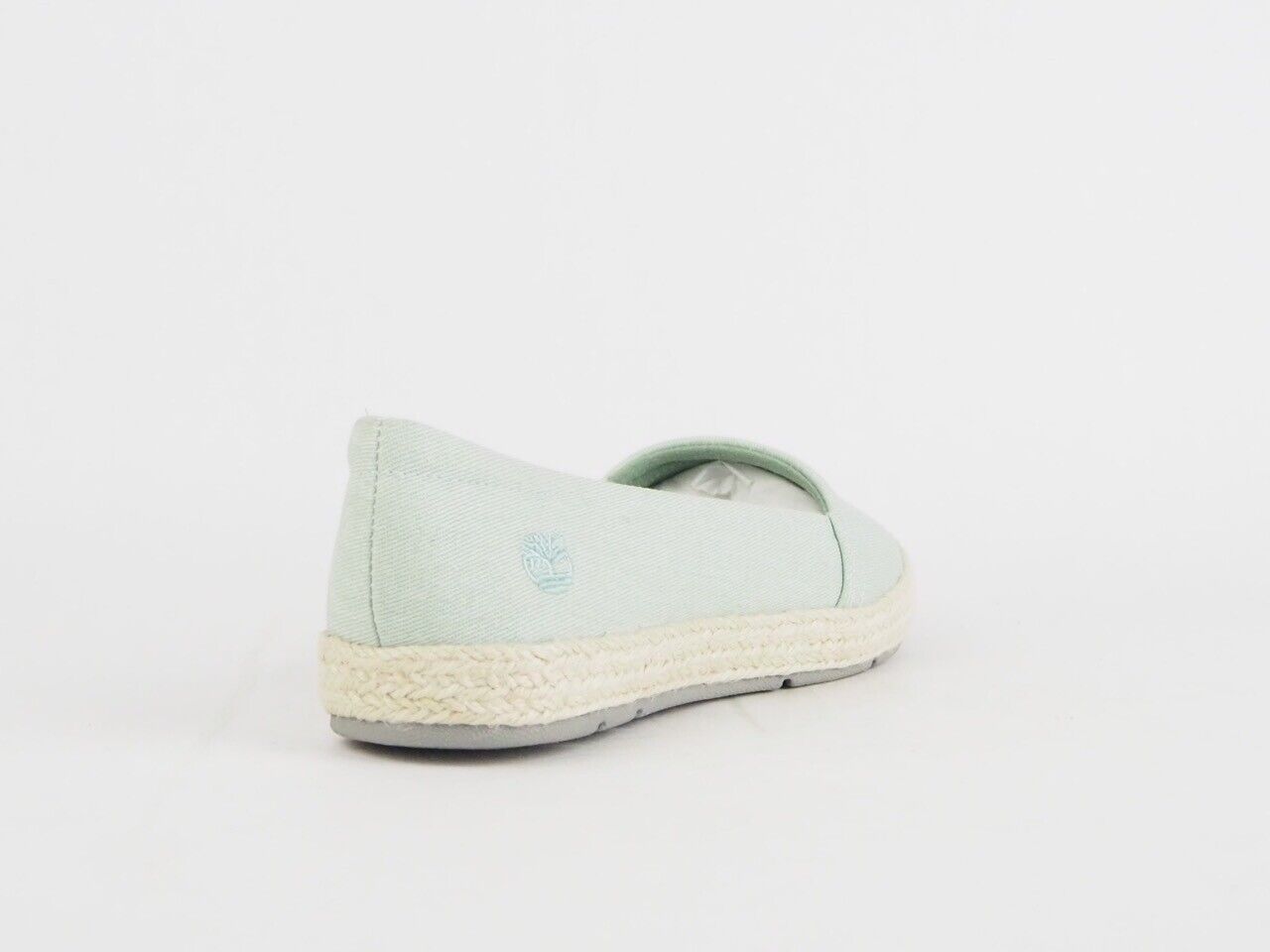 Womens Timberland Casco Bay Canvas A1AFE Mint Green Textile Canvas Shoes - London Top Style