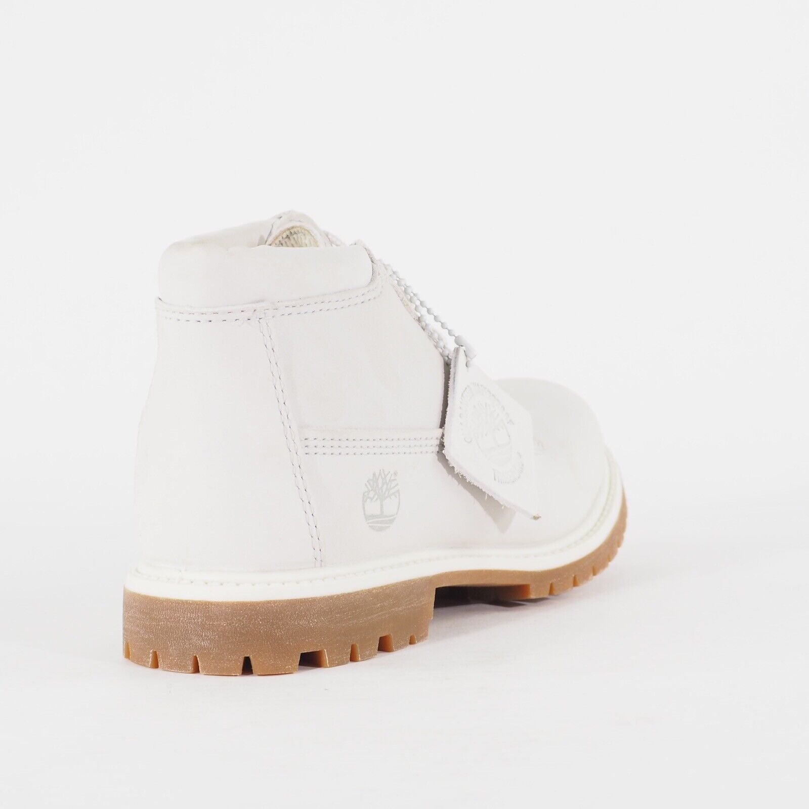 Womens Timberland Nellie Chukka Vaporgous A1HFY Cream Leather Walking Boots UK 4 EU 37