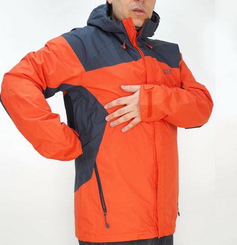 Mens Jack Wolfskin New Spark 1107411 Chili Windproof Warm Hooded Hiking Jacket