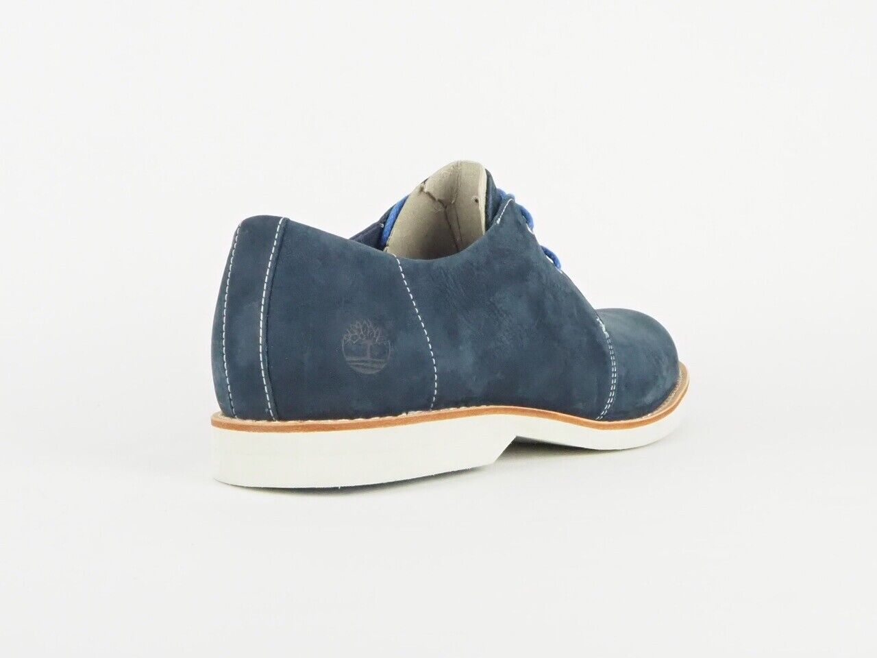 Mens Timberland Earthkeeper Stombuck Lite 5362A Navy Leather Lace Up Shoes