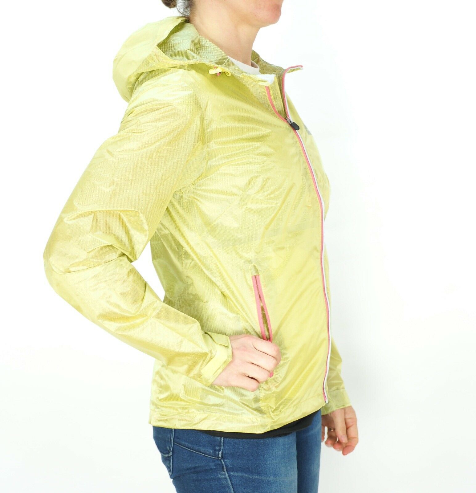 Womens Jack Wolfskin Advanced Active Trail 5006301 Lemonade Zip Up Light Jacket - London Top Style
