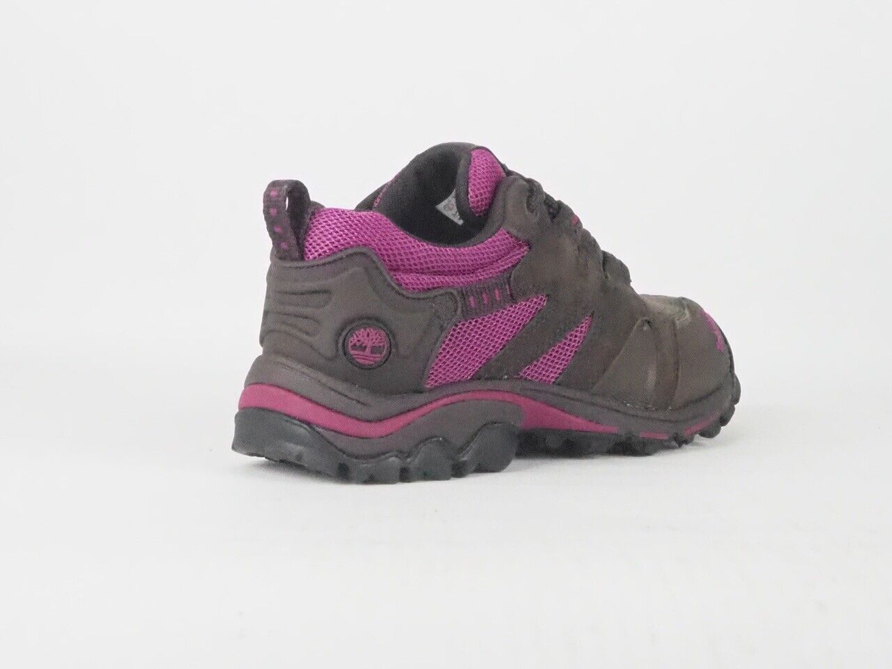 Womens Timberland Expidite Low Granite Pink 8734R Brown Leather Hiker Trainers - London Top Style