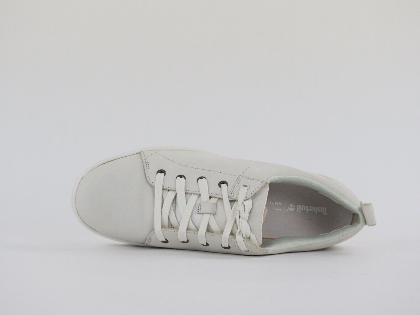 Womens Timberland Mayliss A1JIL White Leather Platform Lace Up Oxford Shoes - London Top Style