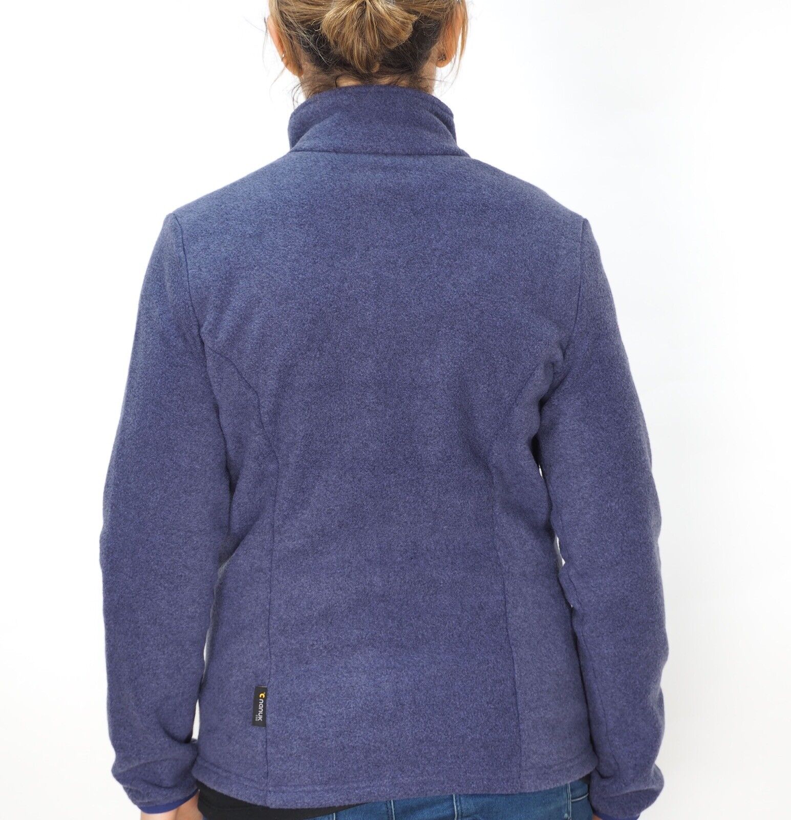 Womens Jack Wolfskin Nanuk 1707661 Dark Plum Soft Warm Fleece Zip Up Sweatshirt - London Top Style