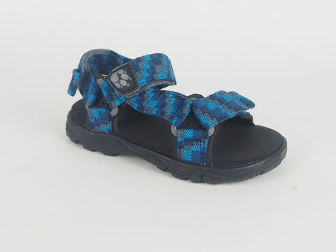 Boys Jack Wolfskin Seven Seas 2 Blue Synthetic Walking Strap Sandals