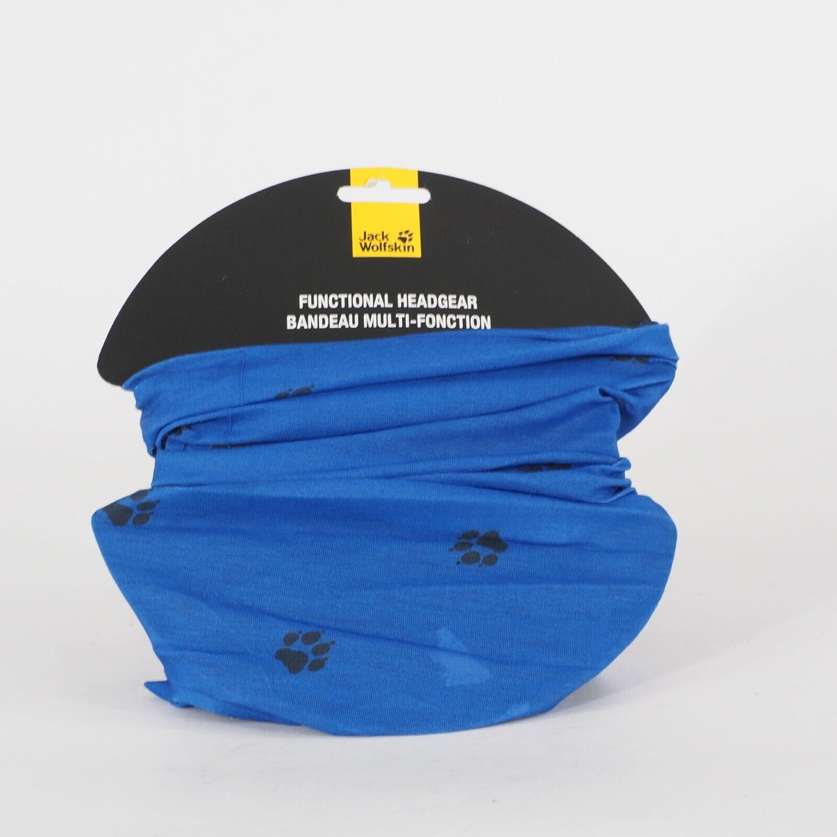 Kids Jack Wolfskin Paw Headgear Blue Casual Outdoor Multi-Functional Headband