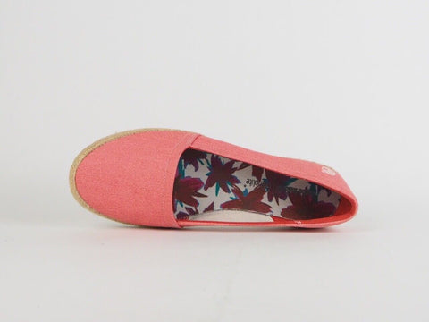 Womens Timberland Casco Bay Canvas A1A1N Pink Textile Slip On Canvas Shoes