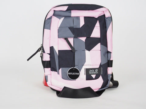 Jack Wolfskin TRT Utility Bag 8006401 Pink Geo Block Small Travel Backpack