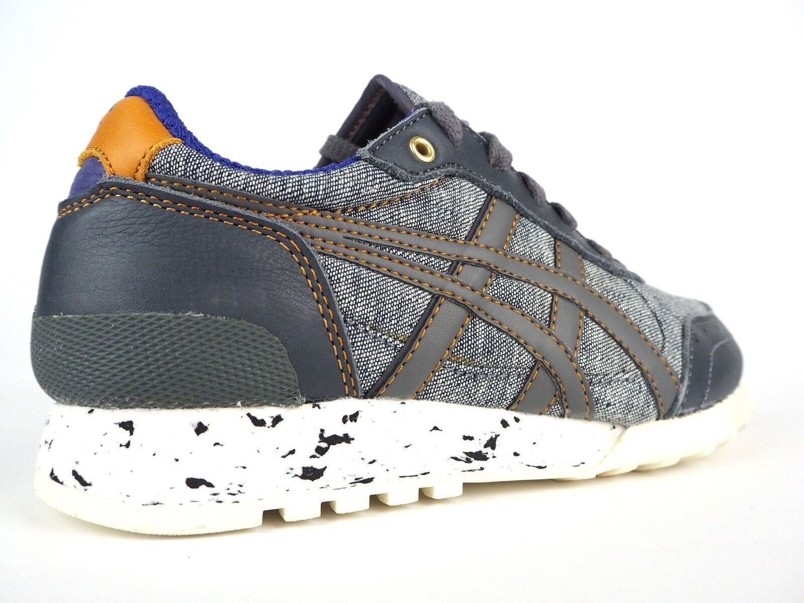 OnitsukaTiger Unisex Colorado 85 D517N Denim Grey Lace Up Casual Trainers