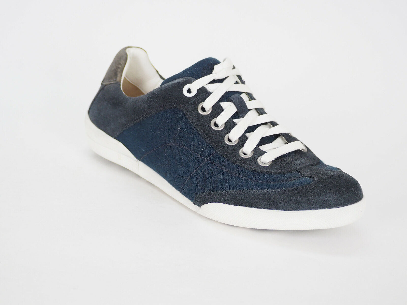 Mens Timberland City Adventure Split 65179 Canvas Leather Navy Lace Up Trainers - London Top Style