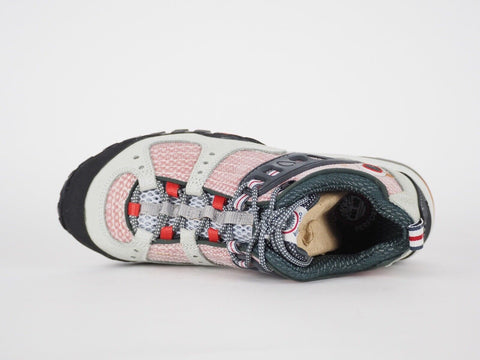 Womens Timberland Trailscape 31664 Grey Leather Fabric Lace Up Walking Shoes - London Top Style