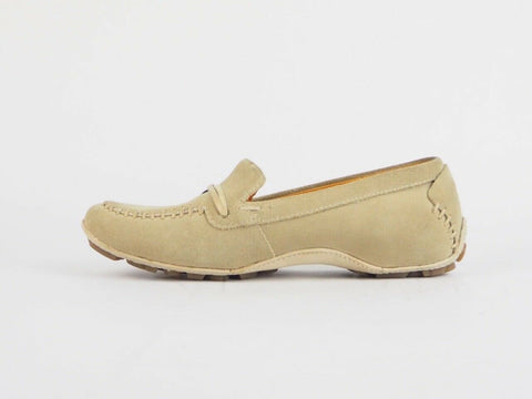 Womens Timberland Janae Loafer 37364 Beige Leather Casual Comfort Loafers
