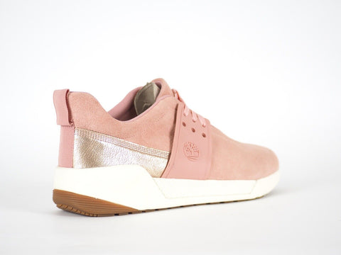 Womens Timberland Kiri Up A1TZW Rose Tan Leather Light Lace Up Casual Trainers