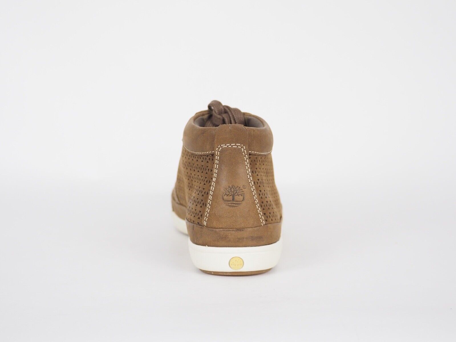 Womens Timberland Nthprt 3968R Brown Leather Casual Light Lace Up