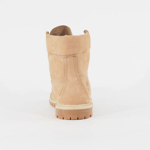 Womens Timberland 6 Inch Premium A1K3Y Light Brown Leather Up Lace Walking Boots