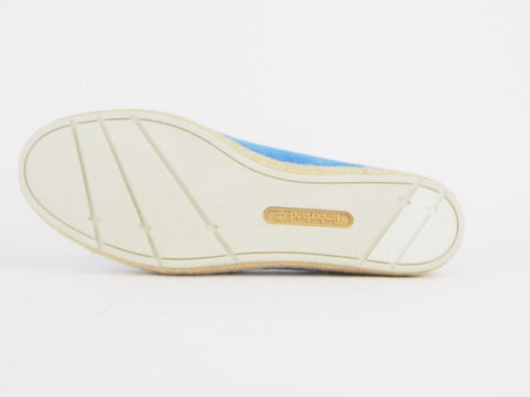 Womens Timberland Earthkeepers Casco Bay 8840R Blue Leather Slip On Canvas Shoes - London Top Style