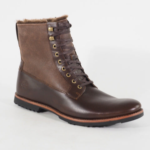 Mens Timberland Kendrick Warm Lined A1R2Z Brown Leather Lace Up Walking Boots