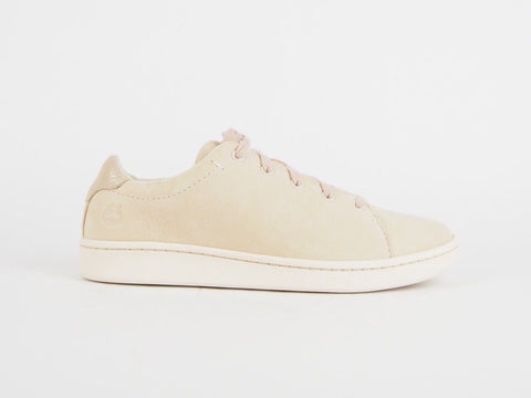 Womens Timberland Dashiell Oxford A17RT Cameo Rose Leather Casual Trainers - London Top Style