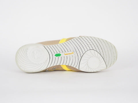 Womens Timberland Richtor 25649 Yellow / Grey Leather Casual Ballerina Shoes