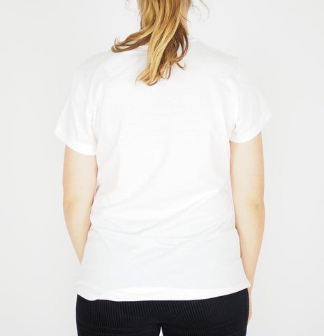 Womens Jack Wolfskin Lake Tee 1806331 Off White Short Sleeve T-Shirt