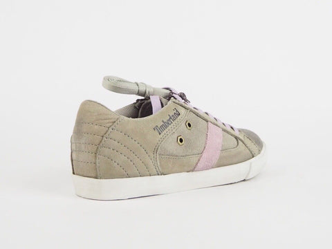 Womens Timberland Ek Glastenbury 8235B Grey Leather Lace Up Casual Oxford Shoes