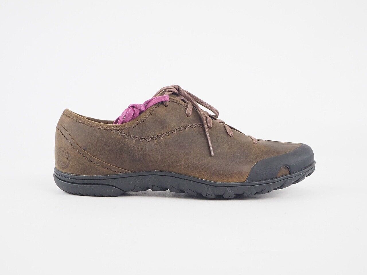 Womens Timberland Ntch Oxford 19653 Brown Leather Walking Waterproof Light Shoes - London Top Style
