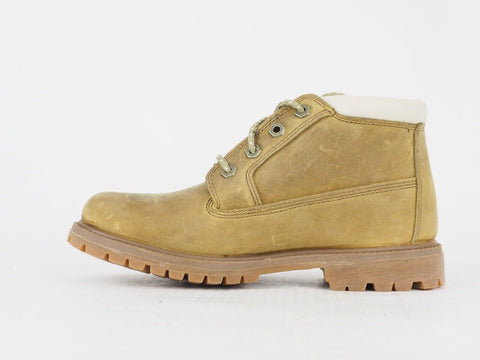 Womens Timberland Nellie 26615 Golden Brown Leather Waterproof Chukka Boots