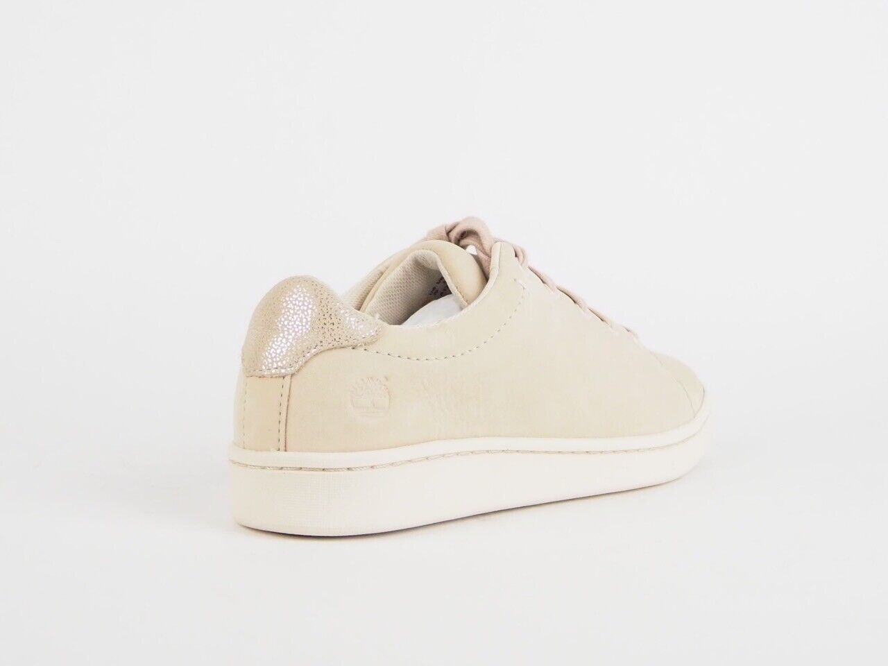 Womens Timberland Dashiell Oxford A17RT Cameo Rose Leather Casual Trainers - London Top Style