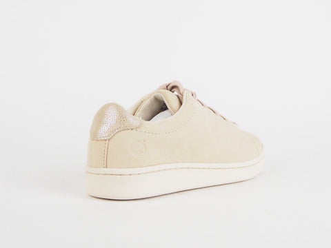 Womens Timberland Dashiell Oxford A17RT Cameo Rose Leather Casual Trainers - London Top Style