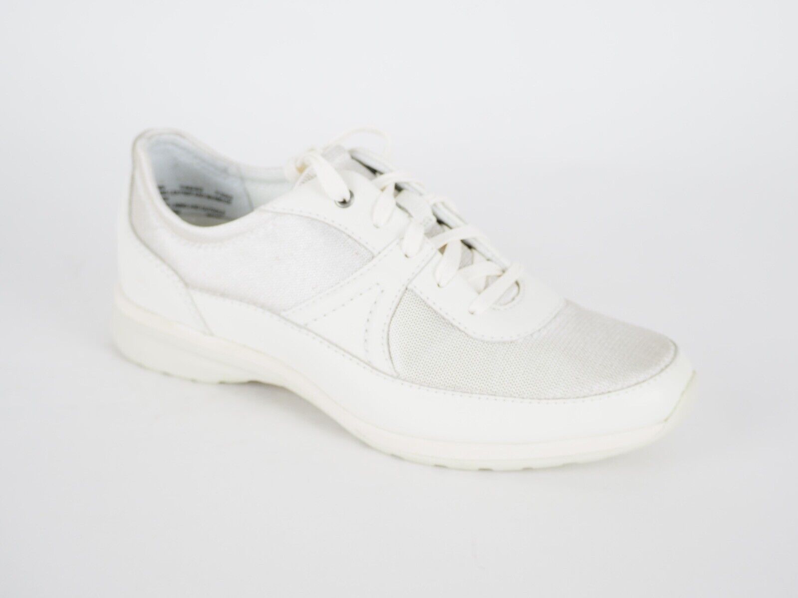 Womens Timberland Killington Park 14642 Off White Leather Fabric Laced Trainers - London Top Style