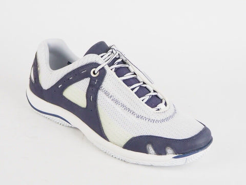 Womens Timberland Formentor Oxford 27642 White Navy Leather Exercise Trainers - London Top Style